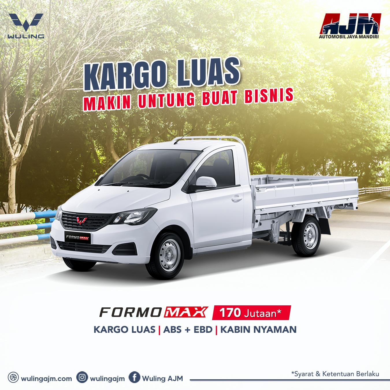 Promo WULING Formo Max