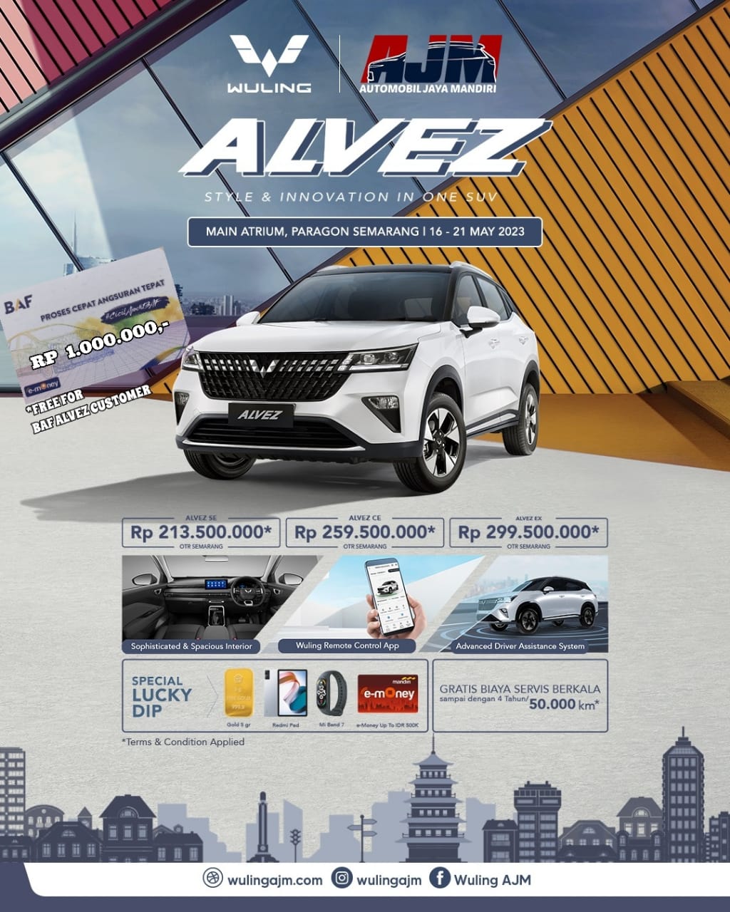 Promo WULING Almaz
