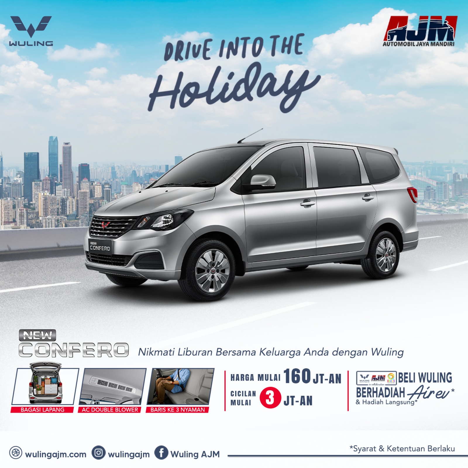 Promo WULING Confero